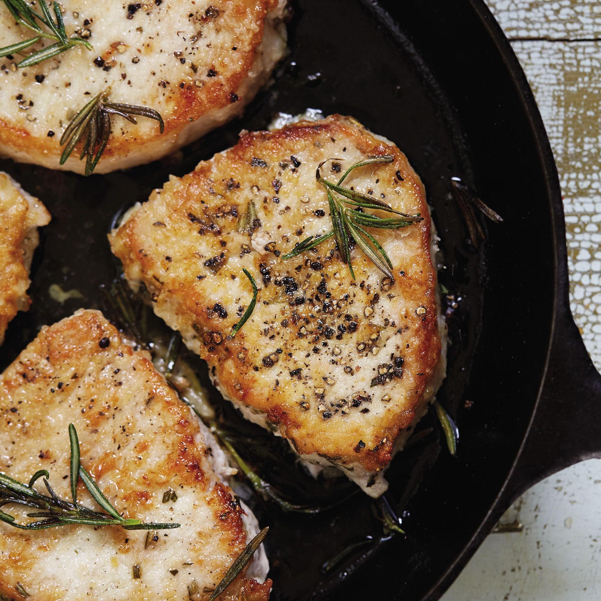 Rosemary Pork Chops Recipe | Epicurious