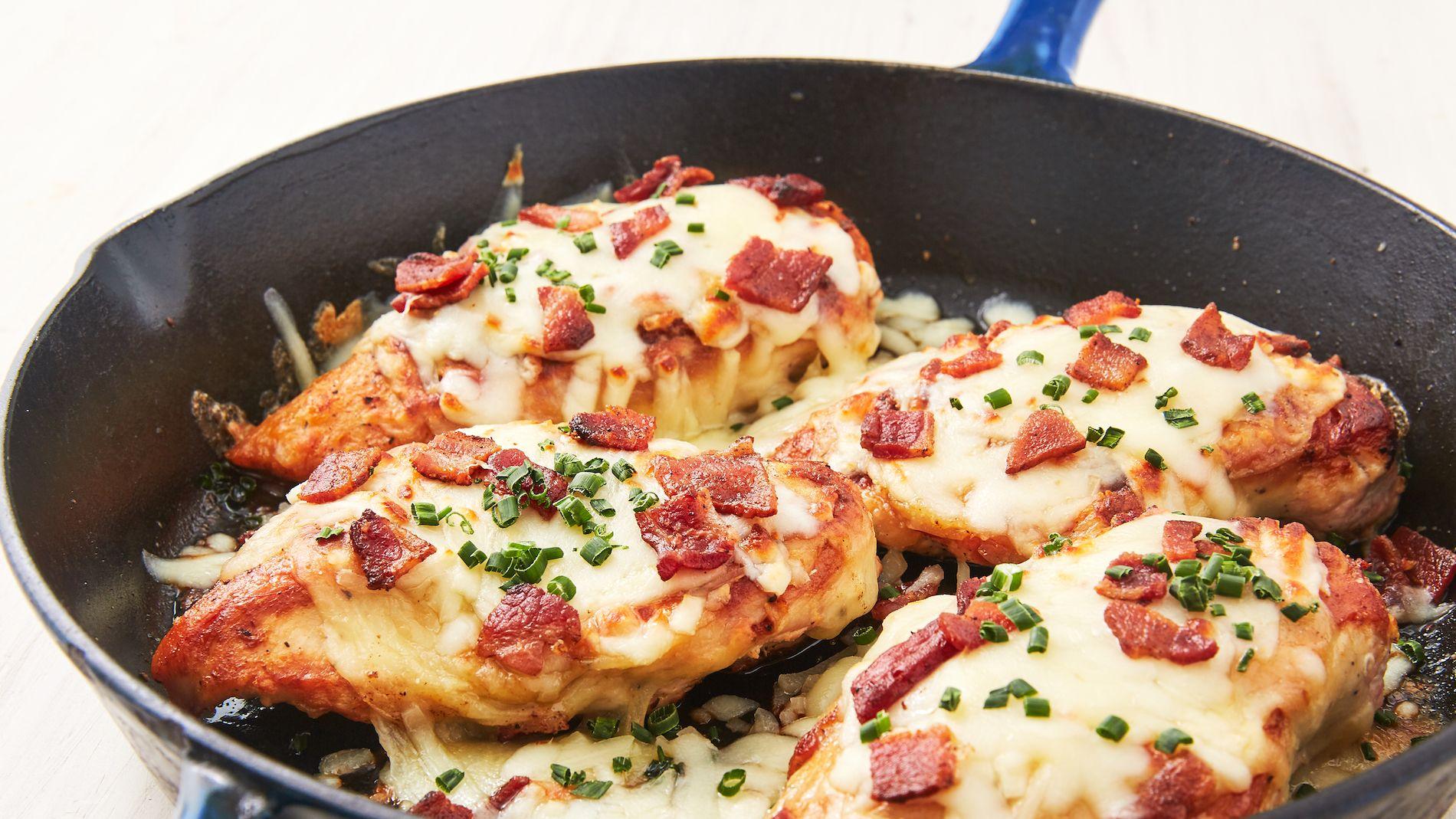 Best Cheesy Bacon Ranch Chicken - How To Make Bacon Ranch Chicken