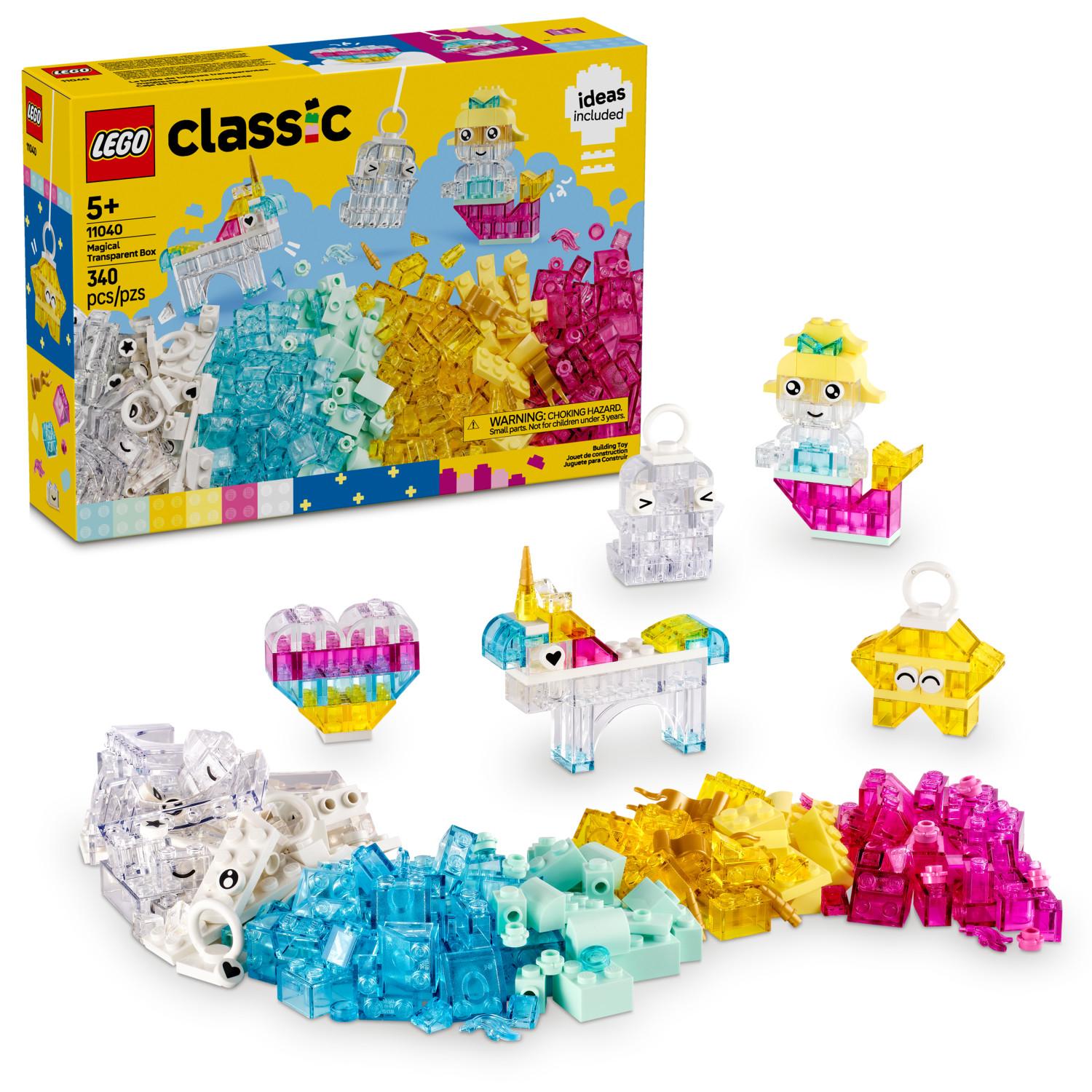 Free Shipping! LEGO Magical Transparent <b>Box</b> Educational Building ...