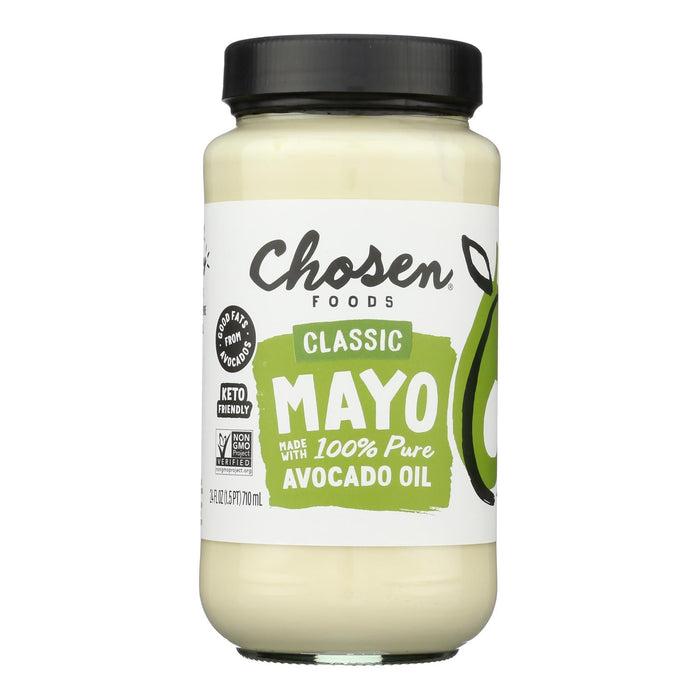 Chosen <b>Foods</b> Avocado Oil Mayonnaise – <b>Traditional</b>, Non-GMO, 24 fl ...