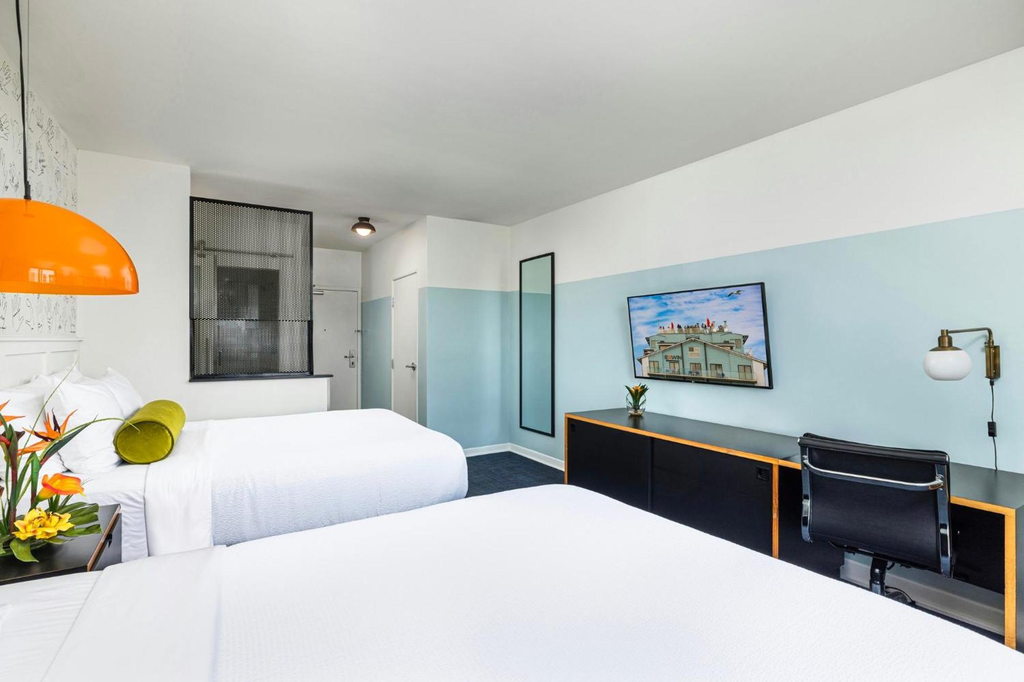 Queen Zimmer mit 2 Queensize-Betten - behindertengerecht